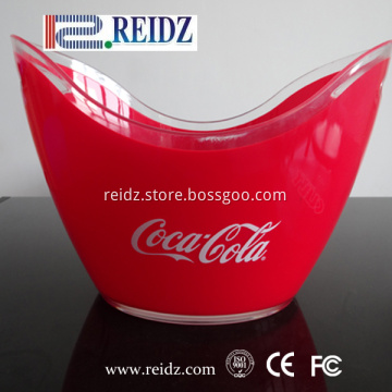 Double ice champagne bucket in shaopping mall